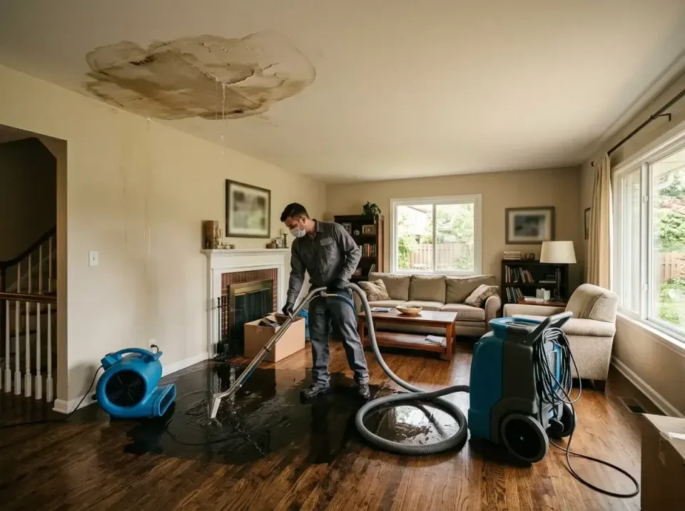 attic-pipe-burst-ceiling-drip-008 — frequently asked questions, Water Damage Restoration & Carpet Care in Silver Lakes, CA